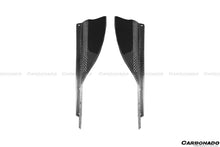 Load image into Gallery viewer, 2012-2016 Nissan GTR R35 DBA Mines Style Carbon Fiber Front Canards - Carbonado Aero
