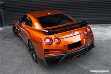 Load image into Gallery viewer, 2008-2022 Nissan GTR R35 CBA &amp; DBA &amp; EBA TS Style Rear Bumper With Diffuser - Carbonado