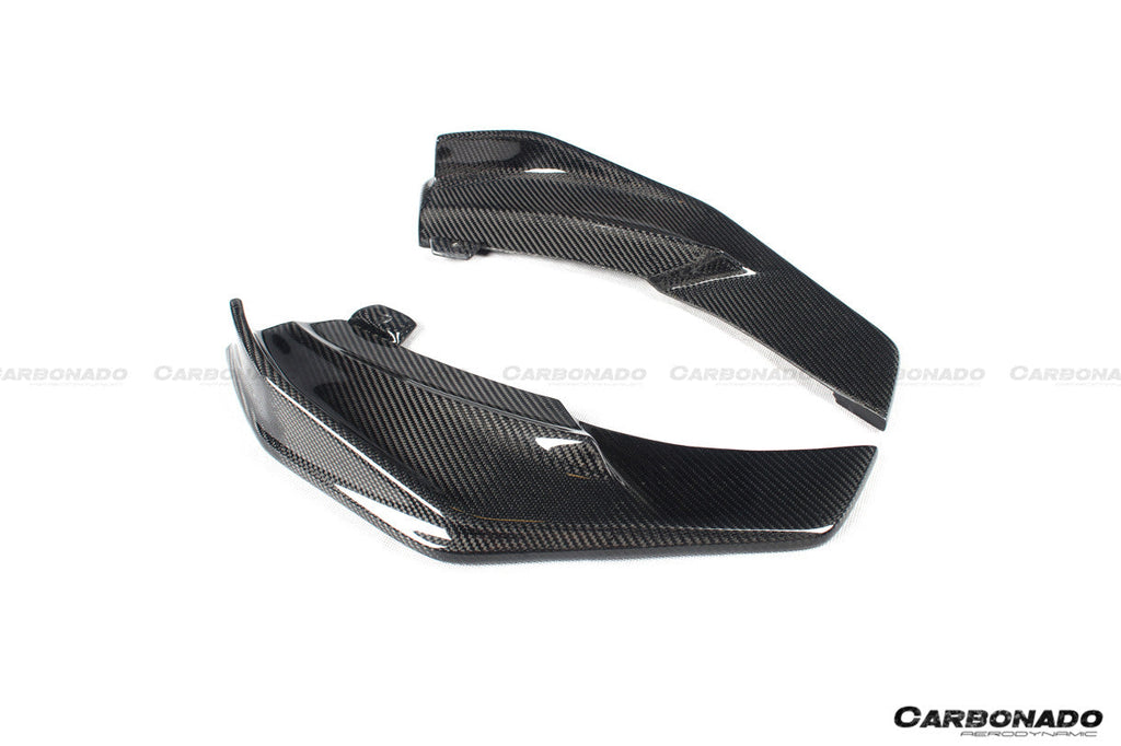 2017-2025 Porsche 718 Cayman & Boxster AM Style Carbon Fiber Rear Lip with Caps