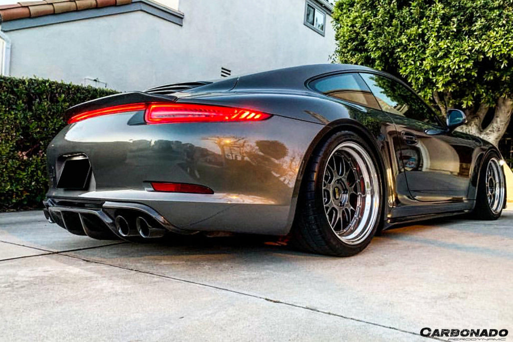2012-2015 Porsche 911 991.1 Carrera & S & 4S & GTS VRS-2 Style Rear Diffuser