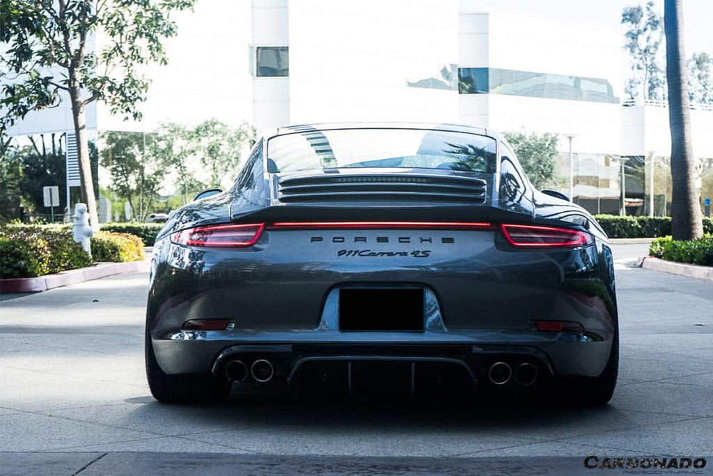 2012-2015 Porsche 911 991.1 Carrera & S & 4S & GTS VRS-2 Style Rear Diffuser