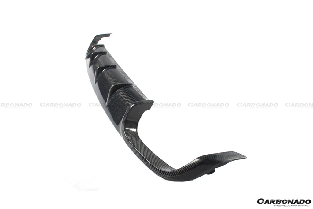 2016-2019 Porsche 911 991.2 Carrera Targa S 4S GTS OD Style Qual Exhaust Rear Lip
