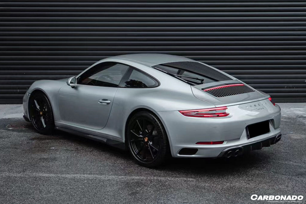 2016-2019 Porsche 911 991.2 Carrera Targa S 4S GTS OD Style Qual Exhaust Rear Lip