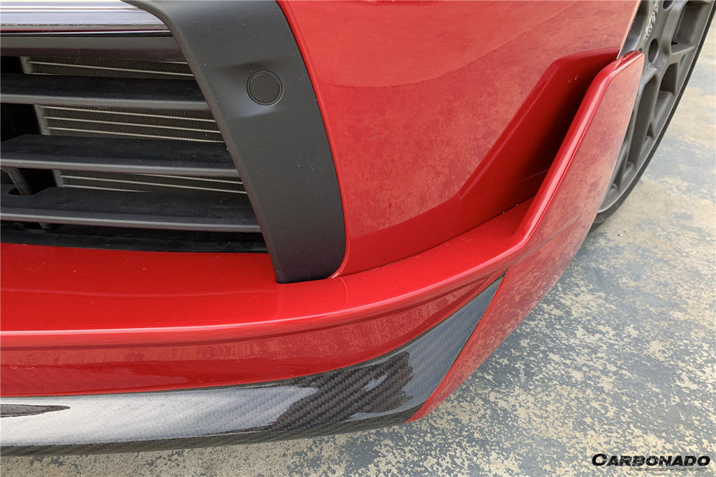 2019-2023 Porsche 911 992 Carrera & Targa & S & 4 & 4S & Cabriolet WP Style Dry Carbon Front Lip