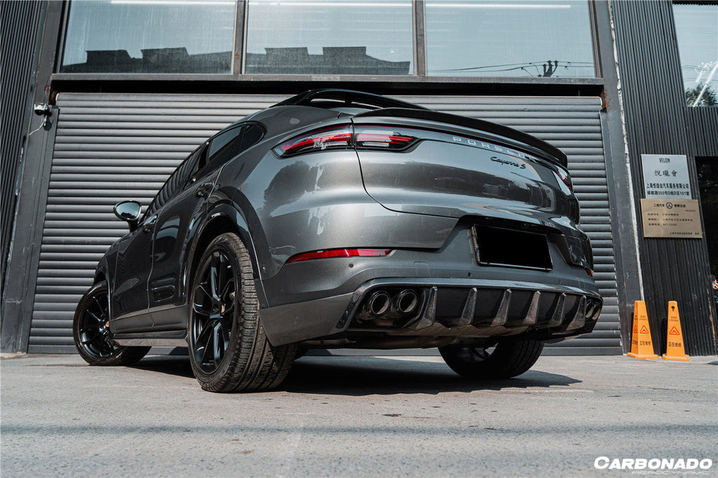 2018-2023 Porsche 9Y0.1 Cayenne S & E-Hybrid OD Style Rear Lip