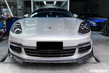 Load image into Gallery viewer, 2017-2023 Porsche Panamera 971 4 &amp; 4S &amp; GTS &amp; Turbo S OD Style Front Lip