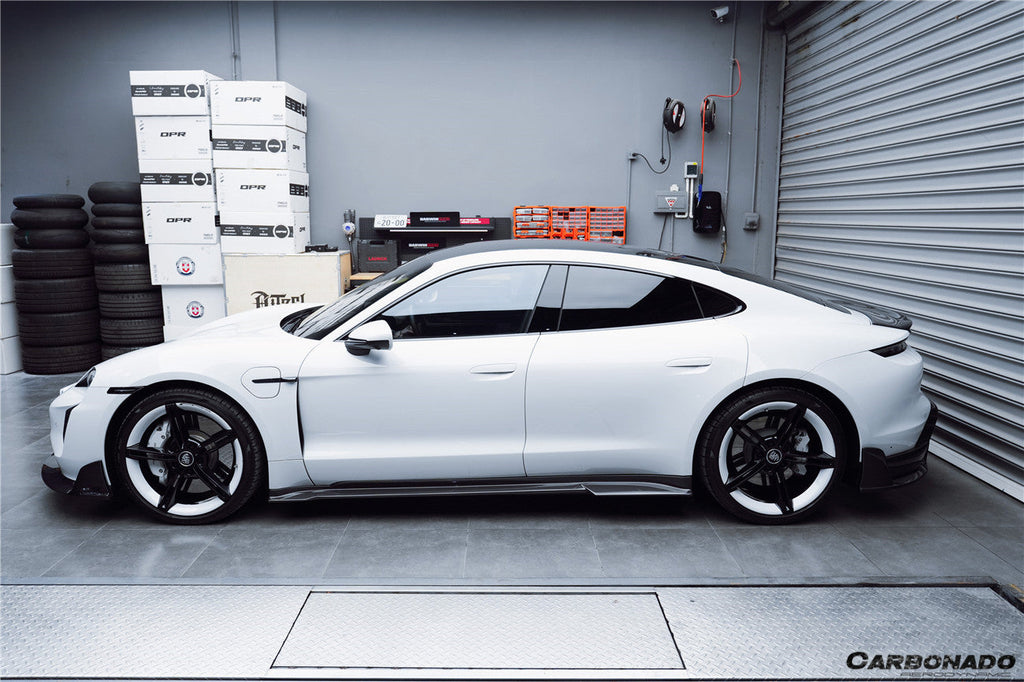 2019-2024 Porsche Taycan & 4 & 4S & GTS & TURBO CADO Style Side Skirts