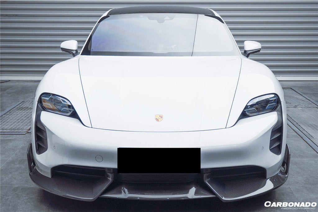 2019-2024 Porsche Taycan & 4 & 4S & GTS & TURBO CADO Style Front Lip