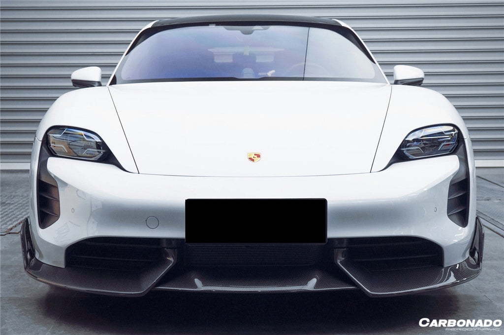 2019-2024 Porsche Taycan & 4 & 4S & GTS & TURBO CADO Style Front Lip