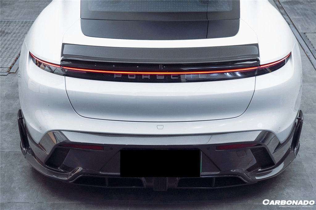 2019-2024 Porsche Taycan & 4 & 4S & GTS & TURBO CADO Style Rear Diffuser