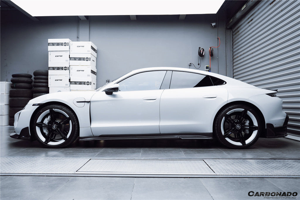 2019-2024 Porsche Taycan & 4 & 4S & GTS & TURBO CADO Style Side Skirts