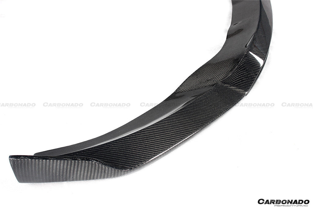 2014-2017 Porshe Macan GTS Turbo S ATS Style Carbon Fiber Front Lip