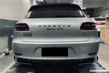 Load image into Gallery viewer, 2014-2017 Porshe Macan GTS &amp; Turbo &amp; S ATS Style Carbon Fiber Rear Diffuser with Winglets