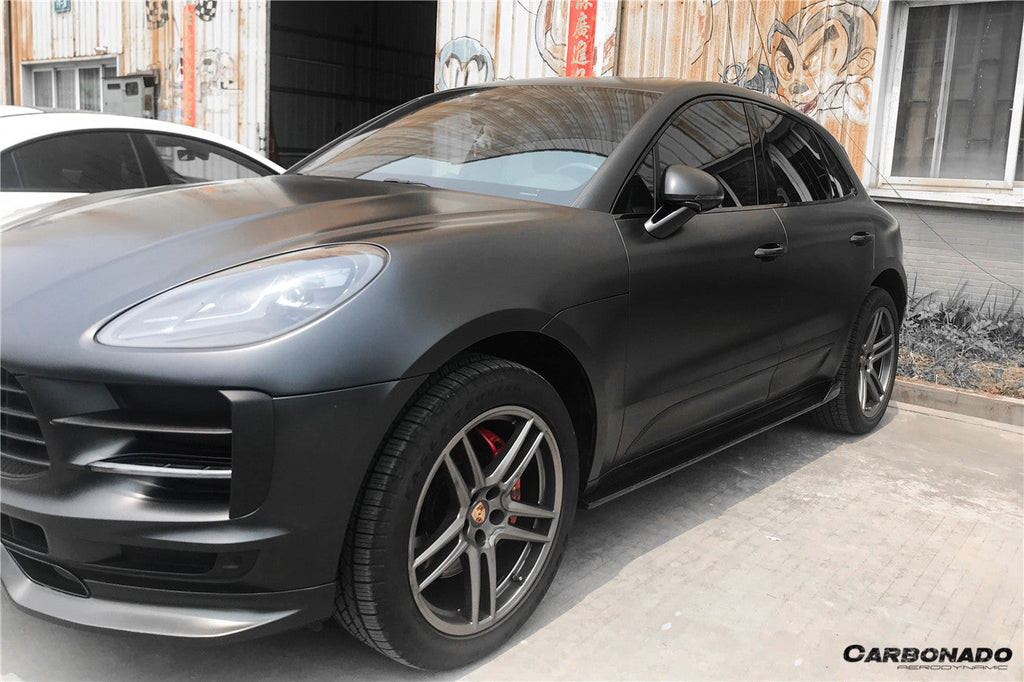2018-2021 Porshe Macan TA Style Carbon Fiber Side Skirts