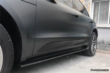 Load image into Gallery viewer, 2018-2021 Porshe Macan TA Style Carbon Fiber Side Skirts