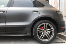 Load image into Gallery viewer, 2018-2021 Porshe Macan TA Style Carbon Fiber Side Skirts