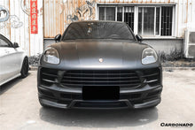 Load image into Gallery viewer, 2018-2021 Porshe Macan S TA Style Carbon Fiber Front Lip