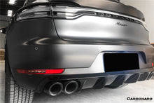 Load image into Gallery viewer, 2018-2021 Porshe Macan S TA Style Carbon Fiber Rear Lip