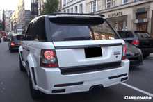 Load image into Gallery viewer, 2010-2012 Land Rover Range Rover Sport M style Mid-Exhaust Rear Lip - Carbonado Aero