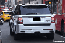 Load image into Gallery viewer, 2010-2012 Land Rover Range Rover Sport M style Mid-Exhaust Rear Lip - Carbonado Aero