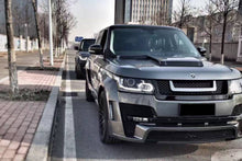 Load image into Gallery viewer, 2013-2016 Land Rover Range Rover Vogue HM style Hood Cover - Carbonado