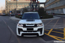 Load image into Gallery viewer, 2013-2016 Land Rover Range Rover Vogue HM style Hood Cover - Carbonado Aero