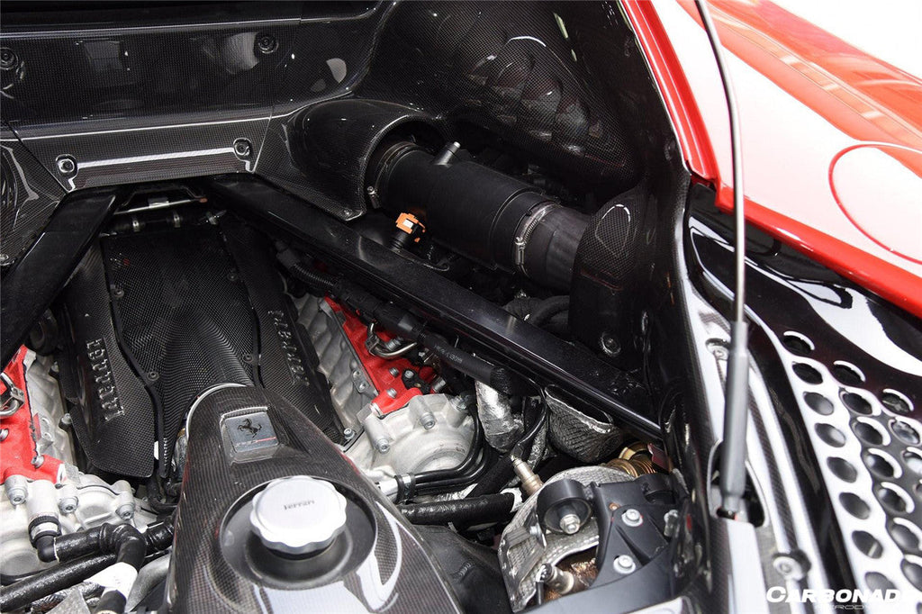 2020-UP Ferrari SF90 Stradale OE Style Autoclave Carbon Fiber Engine Interior