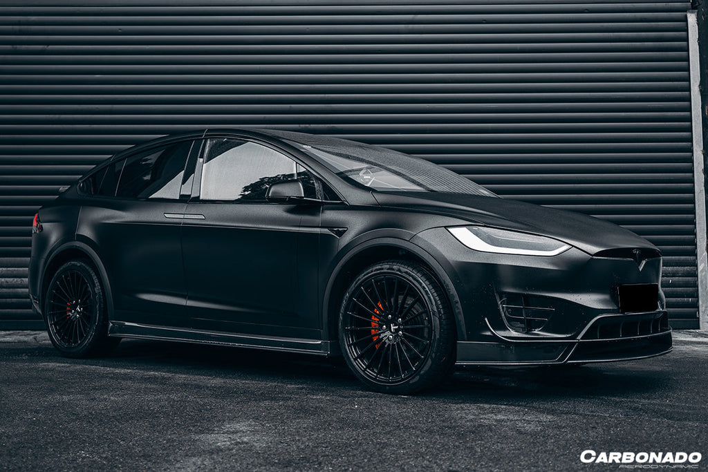 2019-2021 Tesla Model X SUV RZS Style Carbon Fiber Full Kit