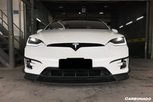 Load image into Gallery viewer, 2016-2021 Tesla Model X SUV RZS Style Carbon Fiber Front Canards