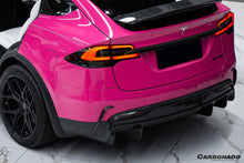 Load image into Gallery viewer, 2019-2021 Tesla Model X SUV RZS Style Carbon Fiber Rear Diffuser