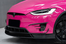 Load image into Gallery viewer, 2016-2021 Tesla Model X SUV RZS Style Carbon Fiber Front Canards