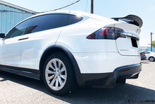 Load image into Gallery viewer, 2019-2021 Tesla Model X SUV RZS Style Carbon Fiber Rear Diffuser