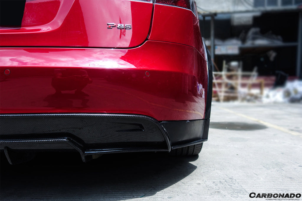 2012-2015 Tesla S Pre-facelift RS Style Carbon Fiber Rear Lip