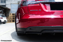 Load image into Gallery viewer, 2012-2015 Tesla S Pre-facelift RS Style Carbon Fiber Rear Lip