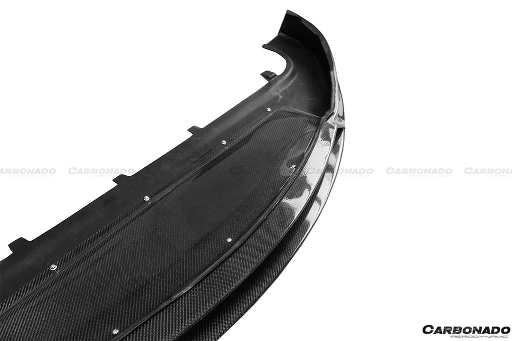 2012-2015 Tesla S Pre-facelift RS Style Carbon Fiber Front Lip With Undertray