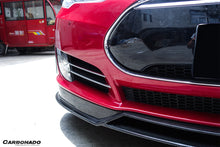 Load image into Gallery viewer, 2012-2015 Tesla S Pre-facelift RS Style Carbon Fiber Front Lip With Undertray