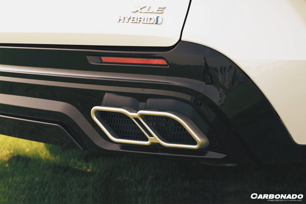 2021-UP Toyota Sienna Thunder Style PP Rear Diffuser with Tips