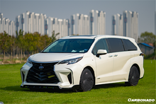 Load image into Gallery viewer, 2021-UP Toyota Sienna Thunder Style PP Front Bumper with Lip and Grills and LED Light