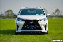 Load image into Gallery viewer, 2021-UP Toyota Sienna Thunder Style PP Front Bumper with Lip and Grills and LED Light