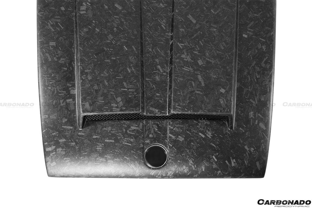 2019-2021 Mercedes Benz G-Class W464 G-Wagen BR Style Hood Scoope - Carbonado Aero
