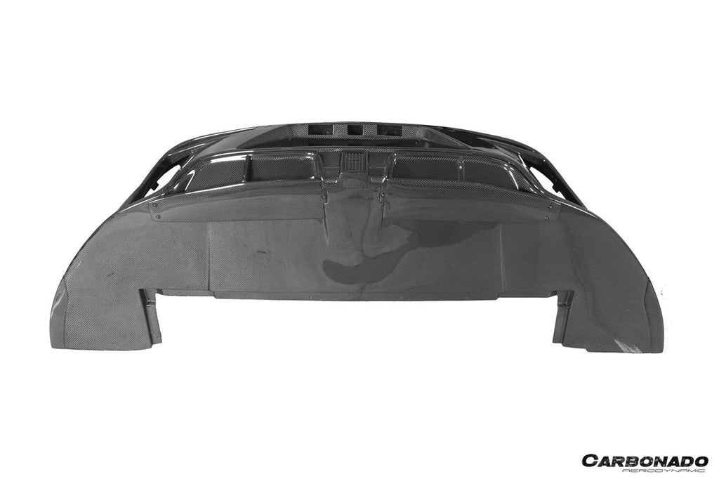 2019-2024 Porsche Taycan & 4 & 4S & GTS & TURBO CADO Style Rear Diffuser