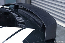 Load image into Gallery viewer, 2016-2019 Audi R8 GEN2 V10 PLUS Coupe ONLY GT Style Carbon Fiber Trunk Wing w/ Base - Carbonado Aero