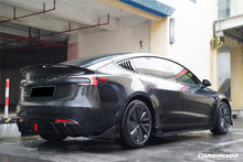 Load image into Gallery viewer, 2023-2025 Tesla Model 3 LCI Turbo Style Carbon Fiber Pattern Look Body Kit