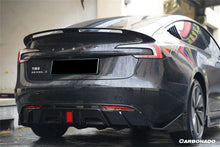 Load image into Gallery viewer, 2023-2025 Tesla Model 3 LCI Turbo Style Carbon Fiber Pattern Look Body Kit