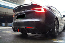 Load image into Gallery viewer, 2023-2025 Tesla Model 3 LCI Turbo Style Carbon Fiber Pattern Look Body Kit