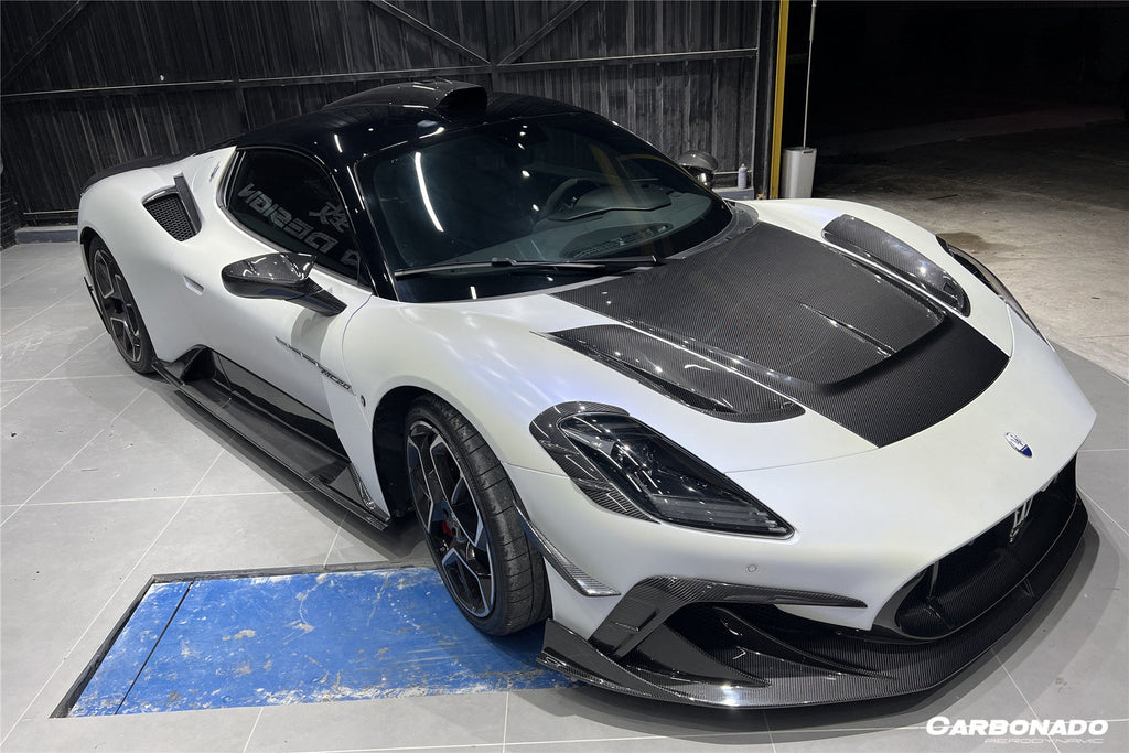 2020-2024 Maserati MC20 MSY Style DRY Carbon Fiber Front Lip