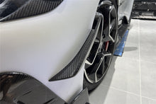 Load image into Gallery viewer, 2020-2024 Maserati MC20 MSY Style DRY Carbon Fiber Front Bumper Canards