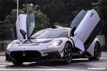 Load image into Gallery viewer, 2020-2024 Maserati MC20 MSY Style DRY Carbon Fiber Front Bumper Canards - Carbonado