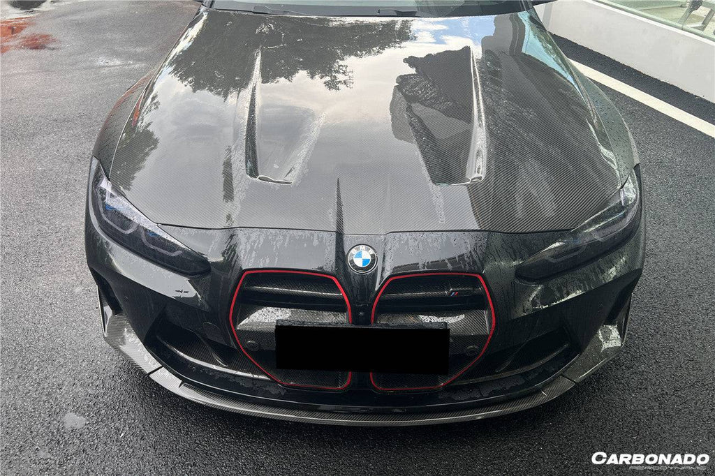 2021-UP BMW M3 G80/G81 M4 G82/G83 CSL Style Dry Carbon Fiber Fornt Lip - Carbonado Aero