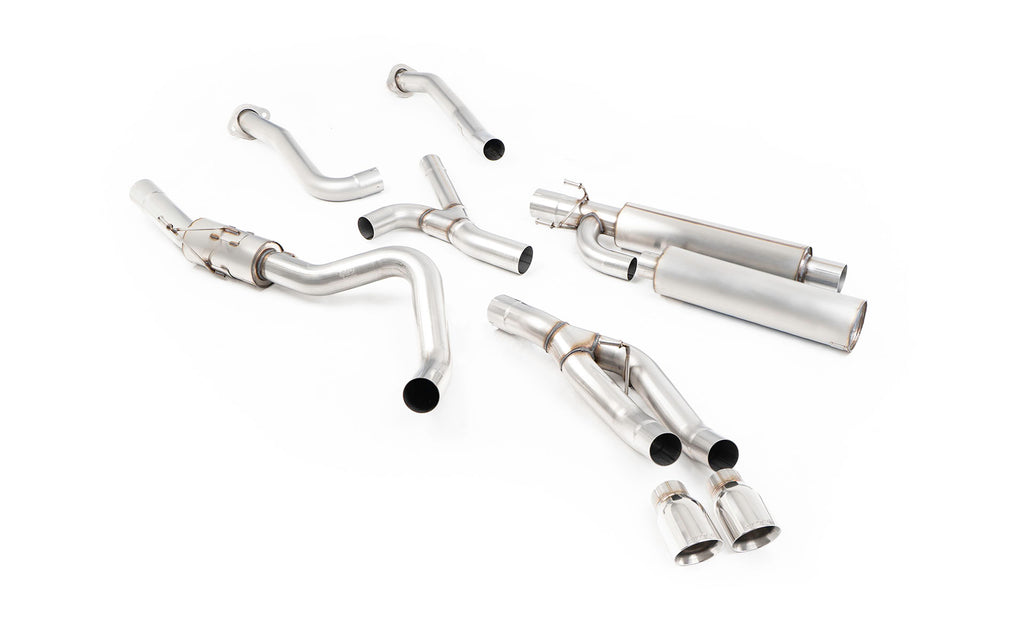 Milltek Resonated Cat-Back Exhaust for Toyota Tundra 3rd Gen, Polished Tips